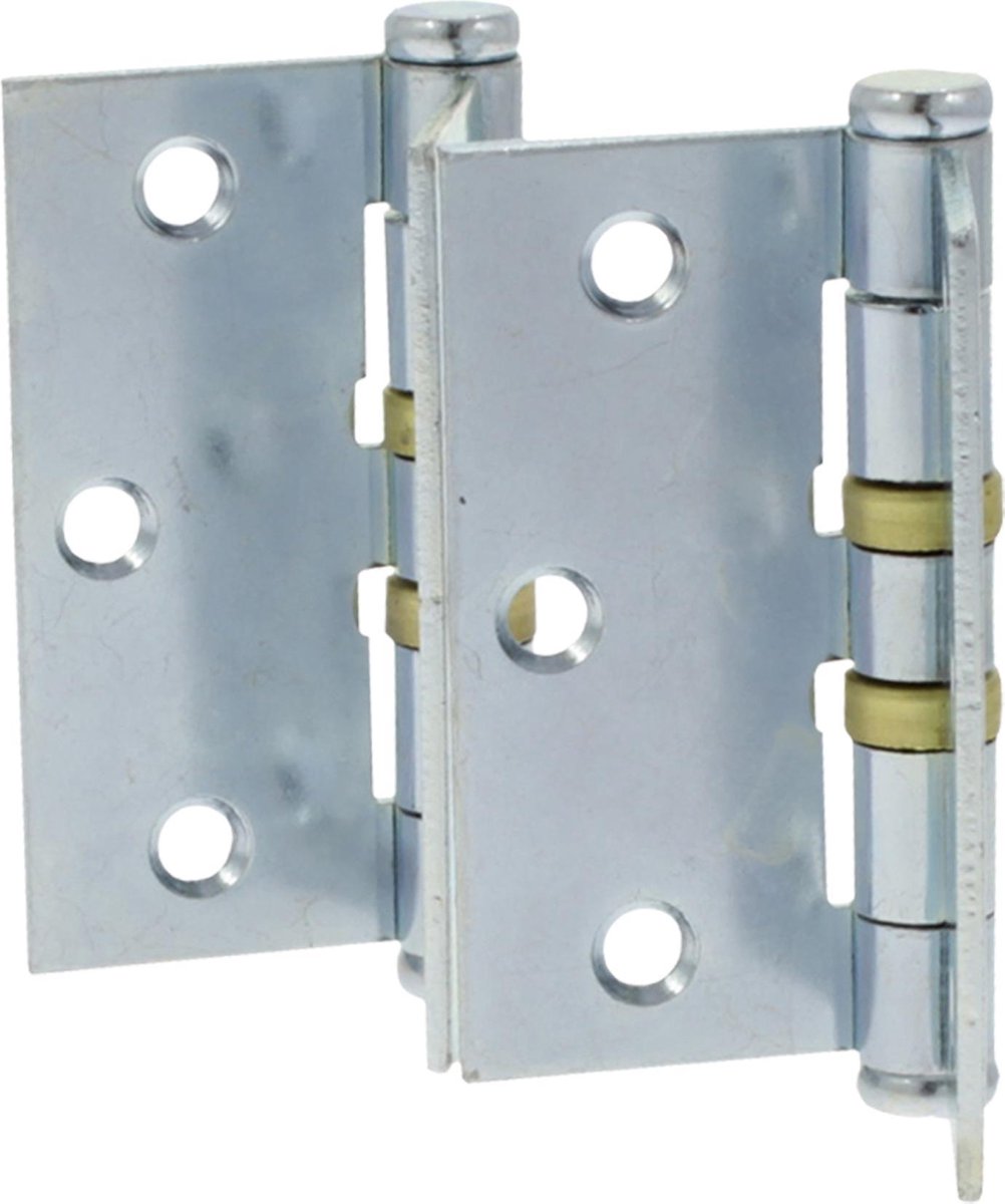 Starx kogelscharnier 76x76 verzinkt