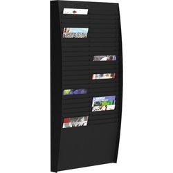 Documentpaneel paperflow 50 vakken zwart