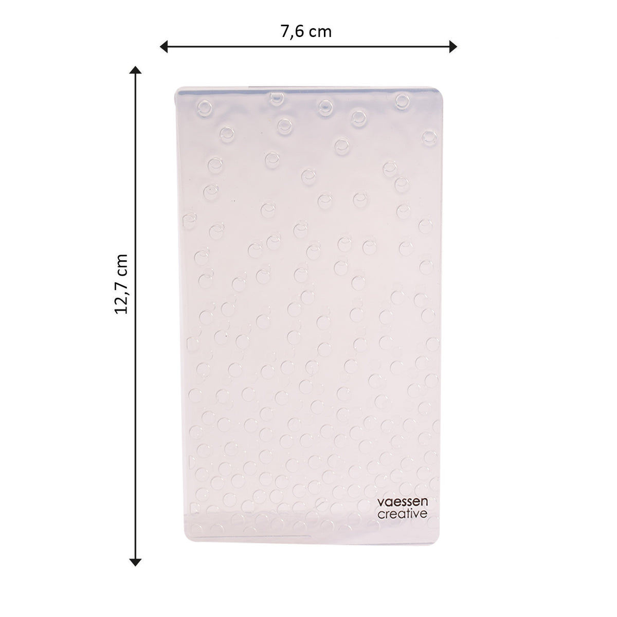 Vaessen creative • embossing folder vallende stippen