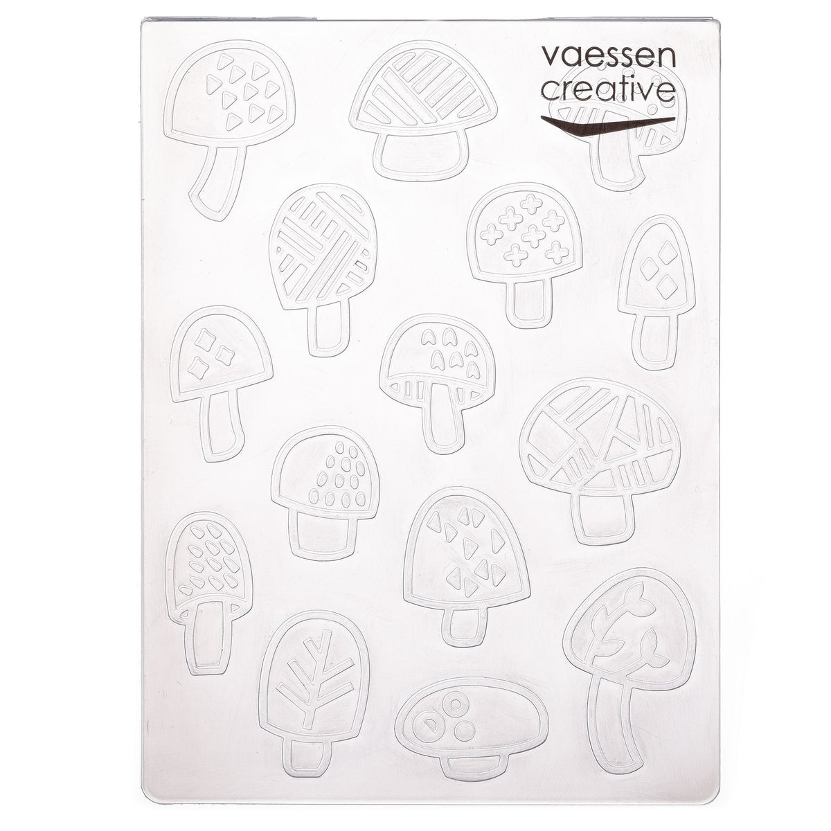 Vaessen creative • embossing folder paddestoel soorten
