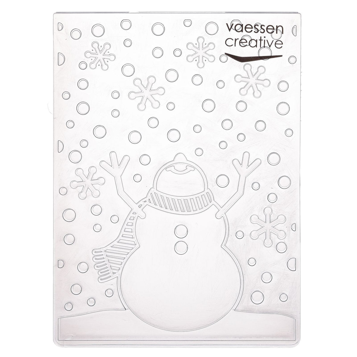 Vaessen creative • embossing folder sneeuwpop