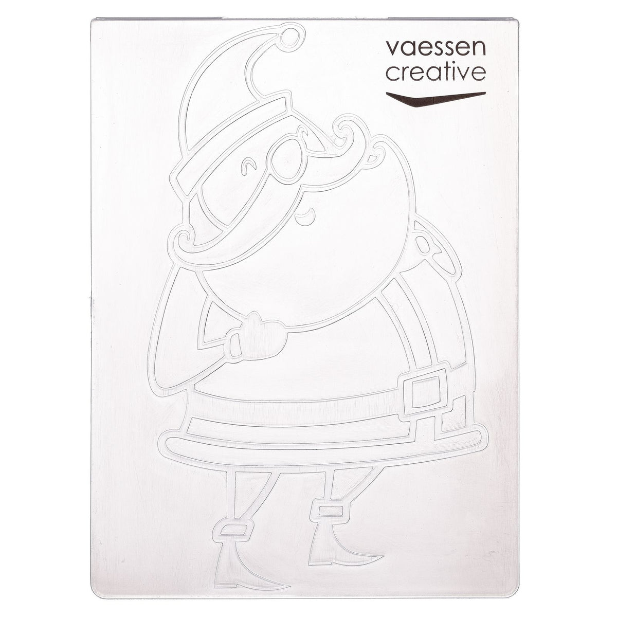 Vaessen creative • embossing folder kerstman