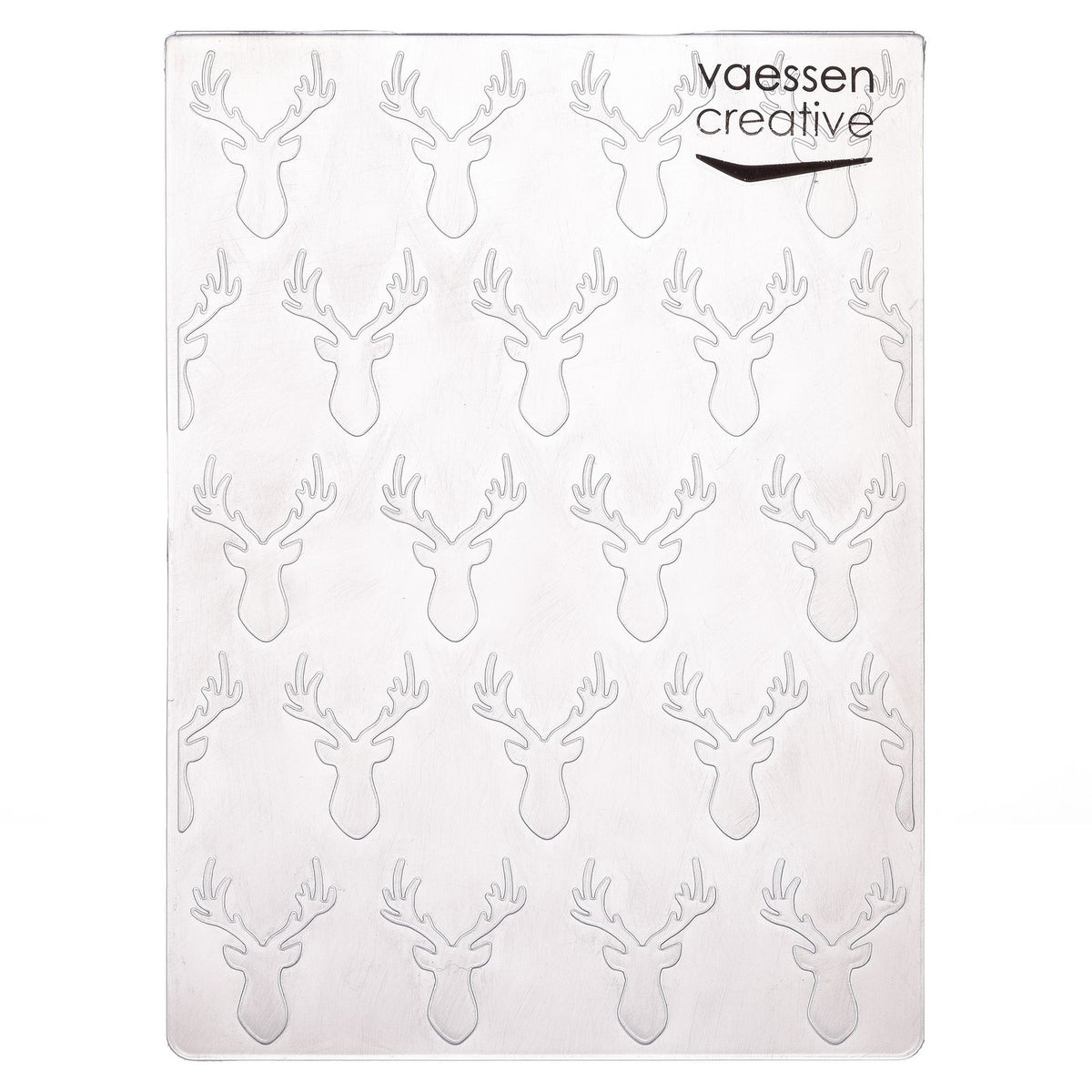Vaessen creative • embossing folder hertenkoppen