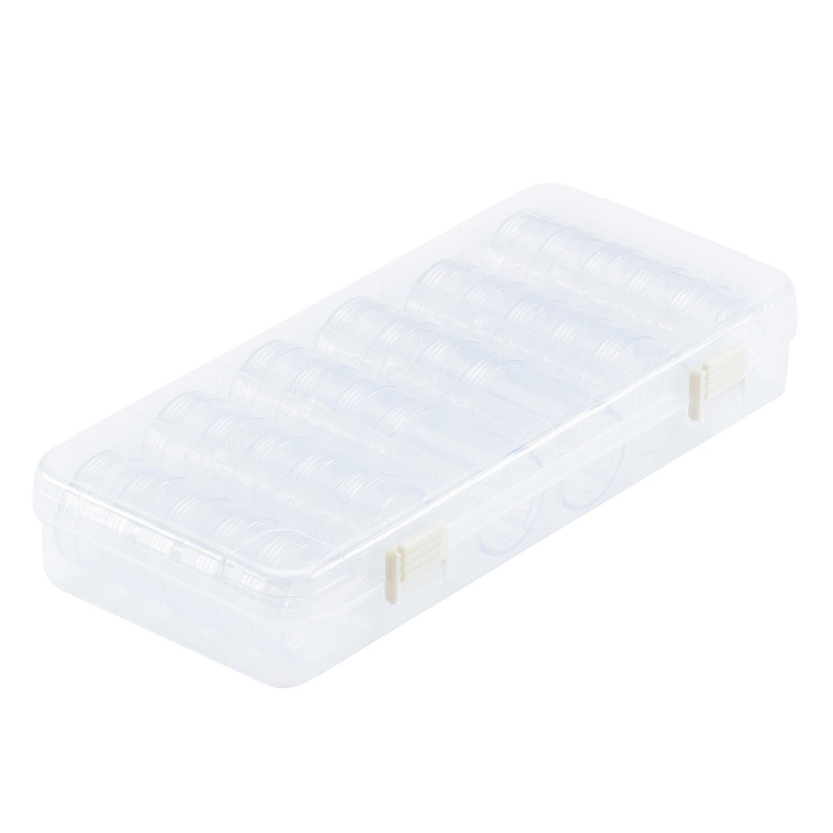 Vaessen creative • opbergbox 28 potjes