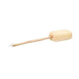 Massagespons met houten handvat | 6 stuks