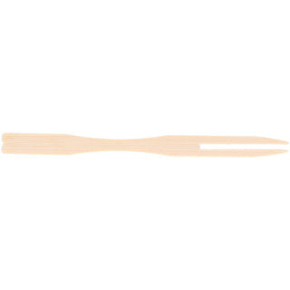 Eco-import bamboo cocktailvorkjes 72 stuks