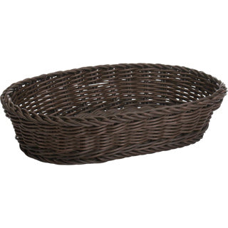 Westmark saleen mand ovaal 32x23x7cm - bruin