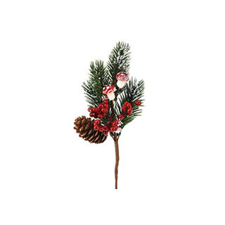 Kerst steker 22 cm 3 assorti design | 4 stuks