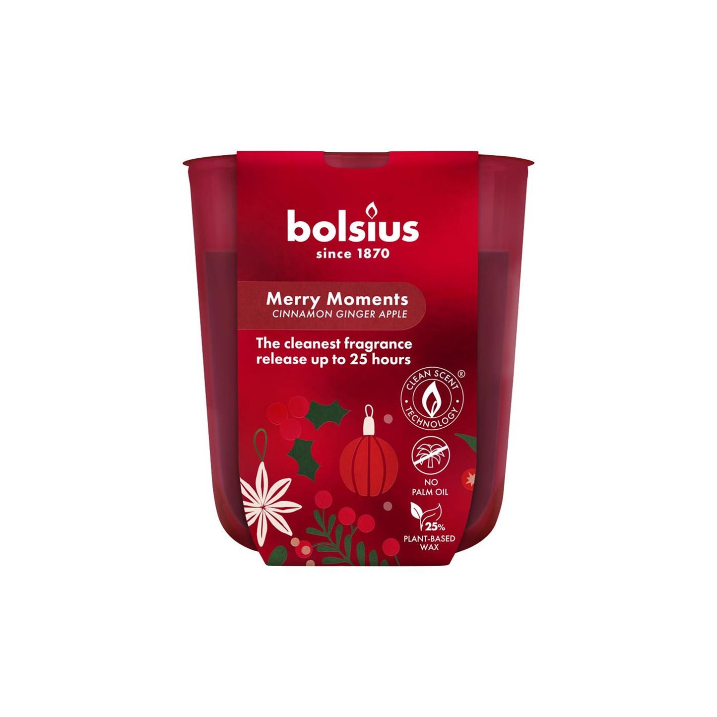 Bolsius geurglas merry moments 80 73