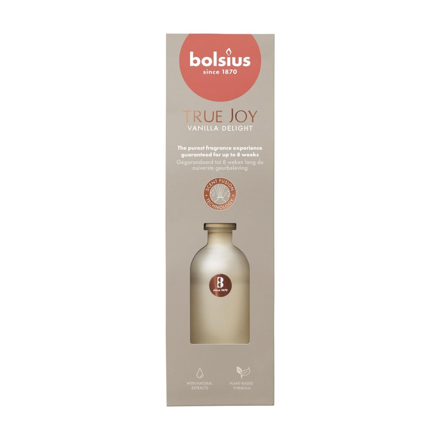 Bolsius geurstokjes 80ml vanilla delight