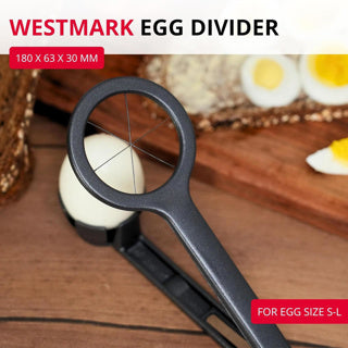 Eiersnijder columbus black edition westmark | 2 stuks