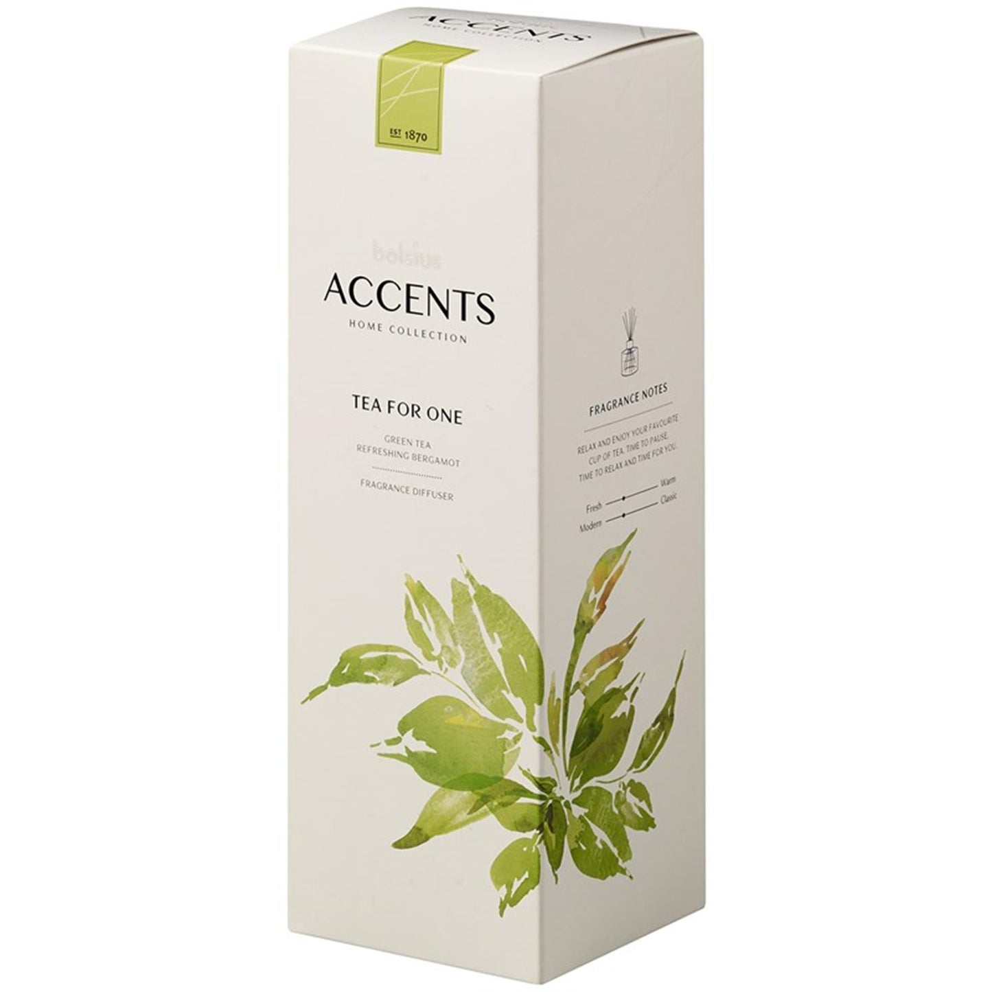 Bolsius accents geurverspreider tea for one 100ml