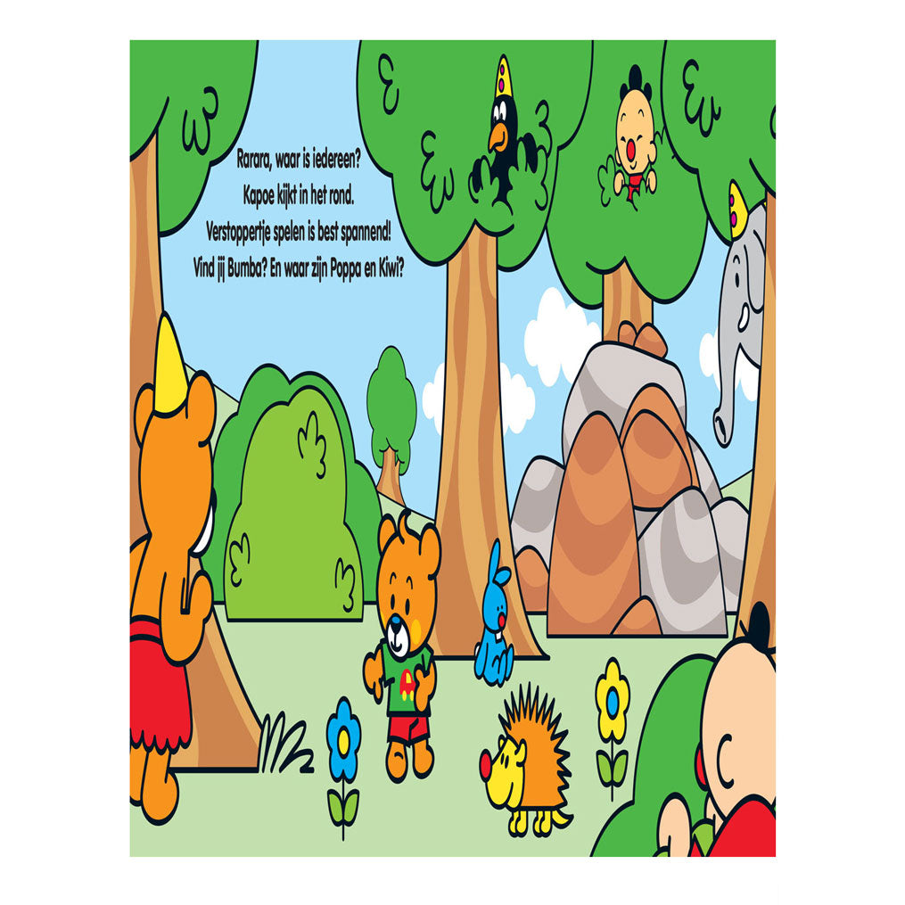 Studio 100 bumba kartonboek - de fopspeen