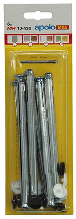 Celo 1015419 - 6 metaalraampluggen mr 502691 10x132mm | 5 stuks
