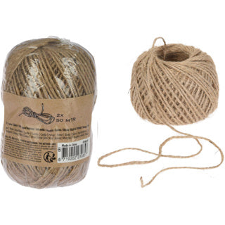 Touw 2 bollen lengte 50 meter