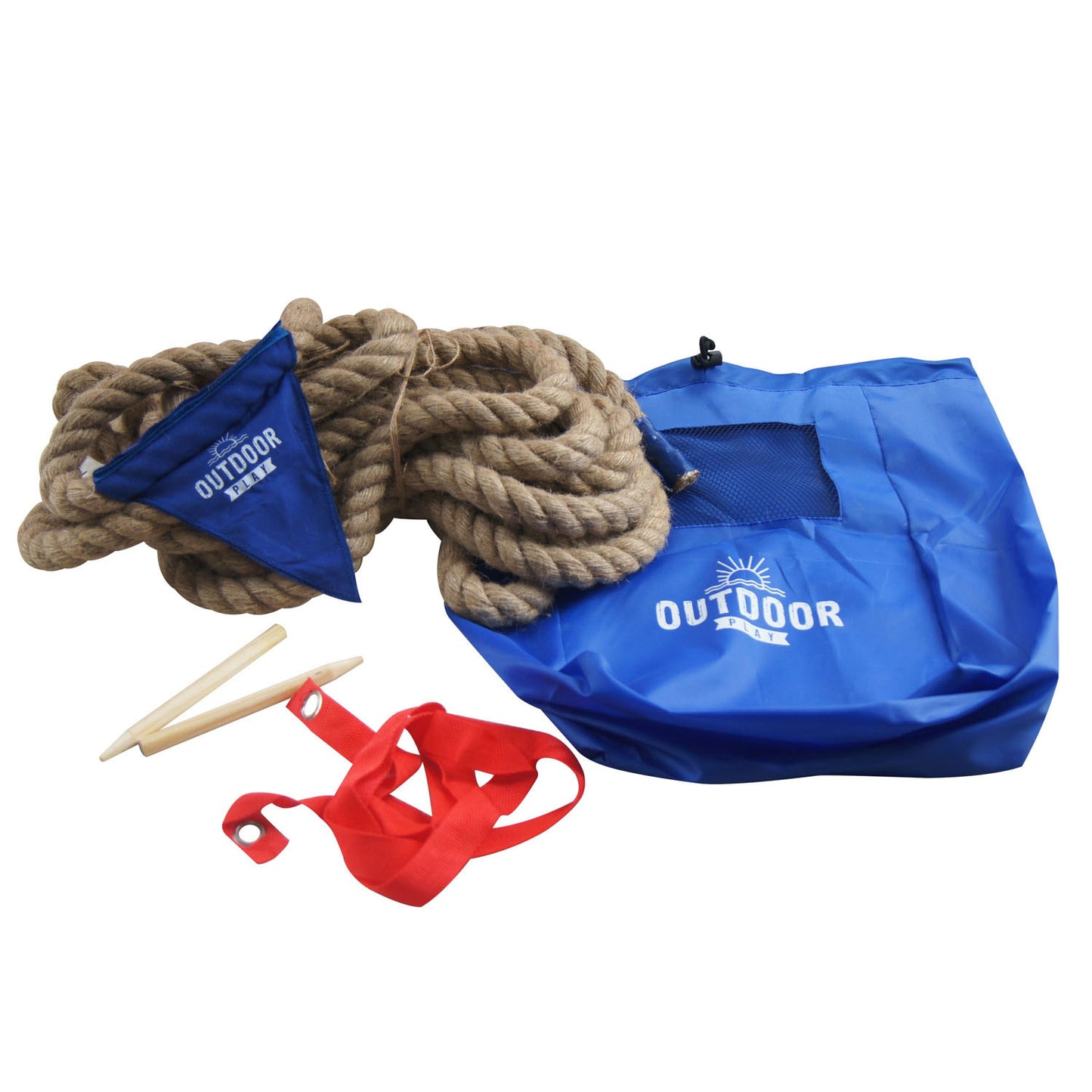 Outdoor play touwtrekken