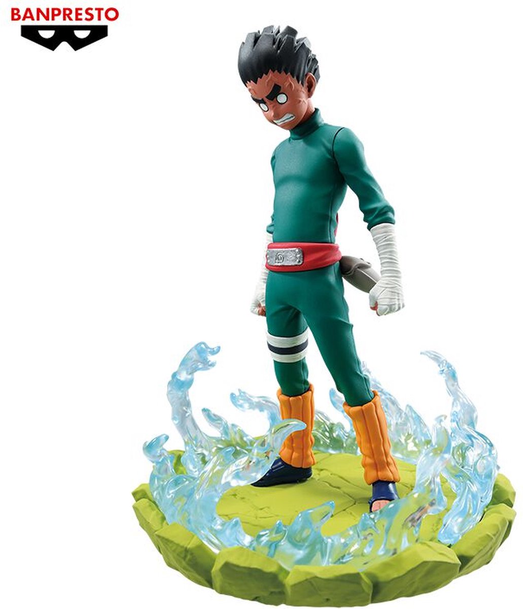 Naruto banpresto - rock lee (memorable saga) verzamelfiguren meerkleurig