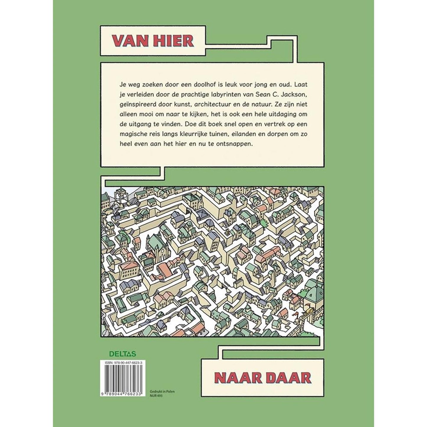 Deltas van hier naar daar - een boek vol doolhoven