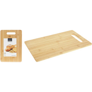 No brand snijplank bamboe 20x30cm | 4 stuks