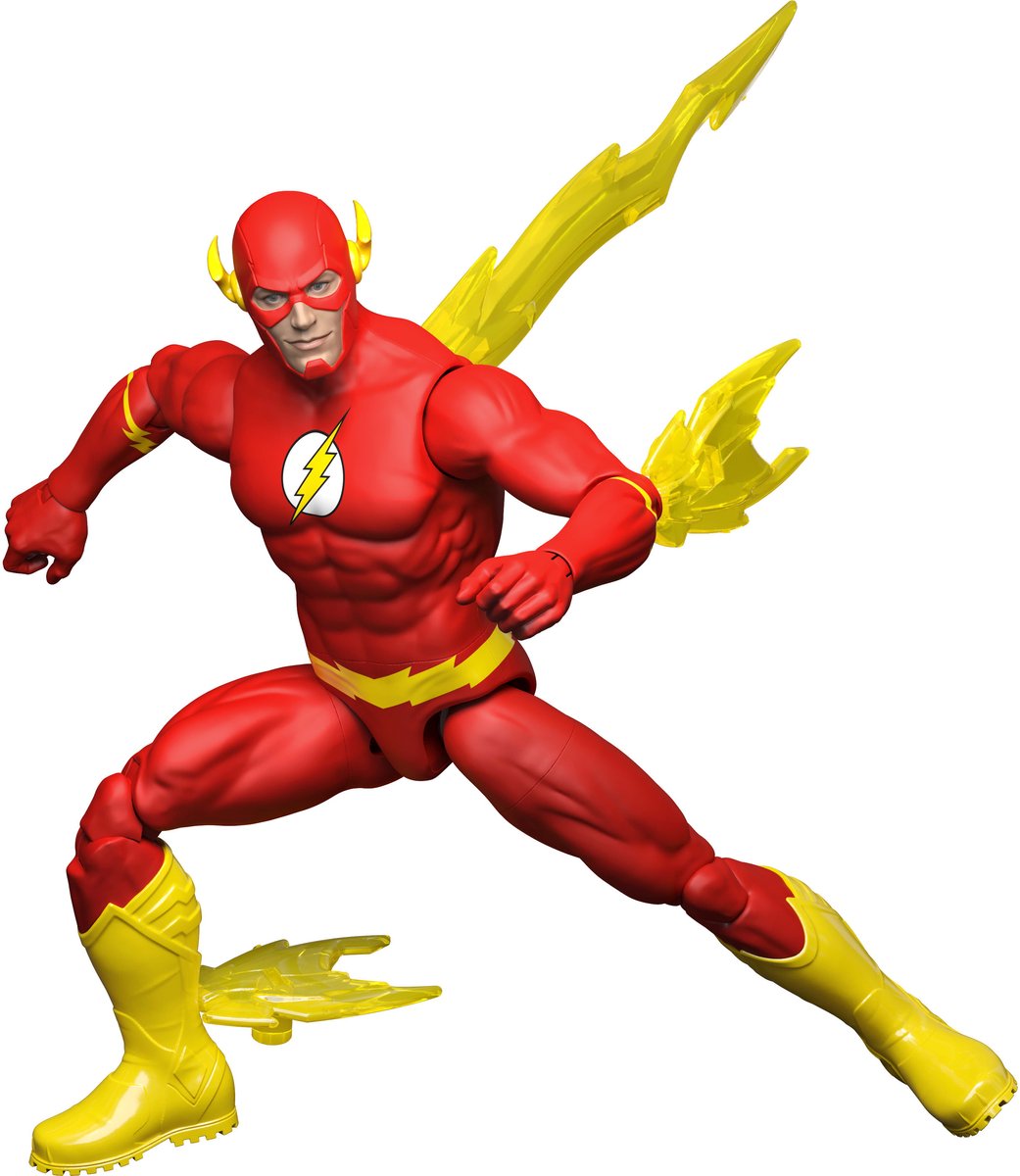 Mattel dc premier the flash actiefiguur van 16,5 cm- met 22 beweegbare punten