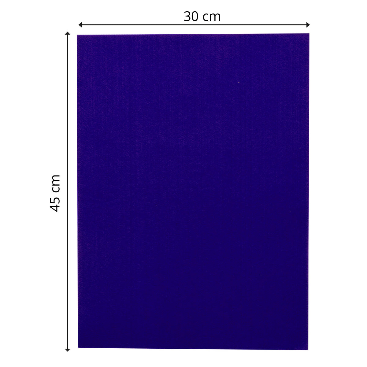 Vaessen creative • vilt 3,5mm 30x45cm donkerblauw