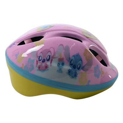 Stich kinder helm disney stitch roze 52-56cm