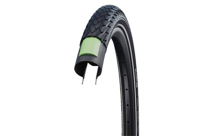Schwalbe voorvork 28x1.25 green marathon