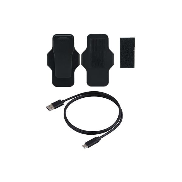Transcend ts-dbk6 body camera accessory kit for dpb10c, usb type-c, 1m, 360° rotate