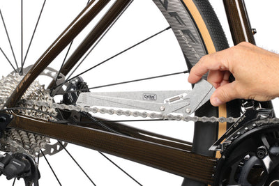 Buzaglo kettingslijtagemeter cyclus alle kettingen incl. sram flattop - zilver