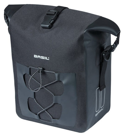 Basil tas navigator m enkel zwart | mik hooks | 15l