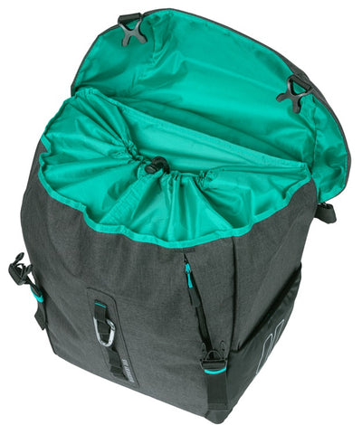 Basil enkele tas discovery 365d l mik 20l 15 x 23 x 35 cm - zwart