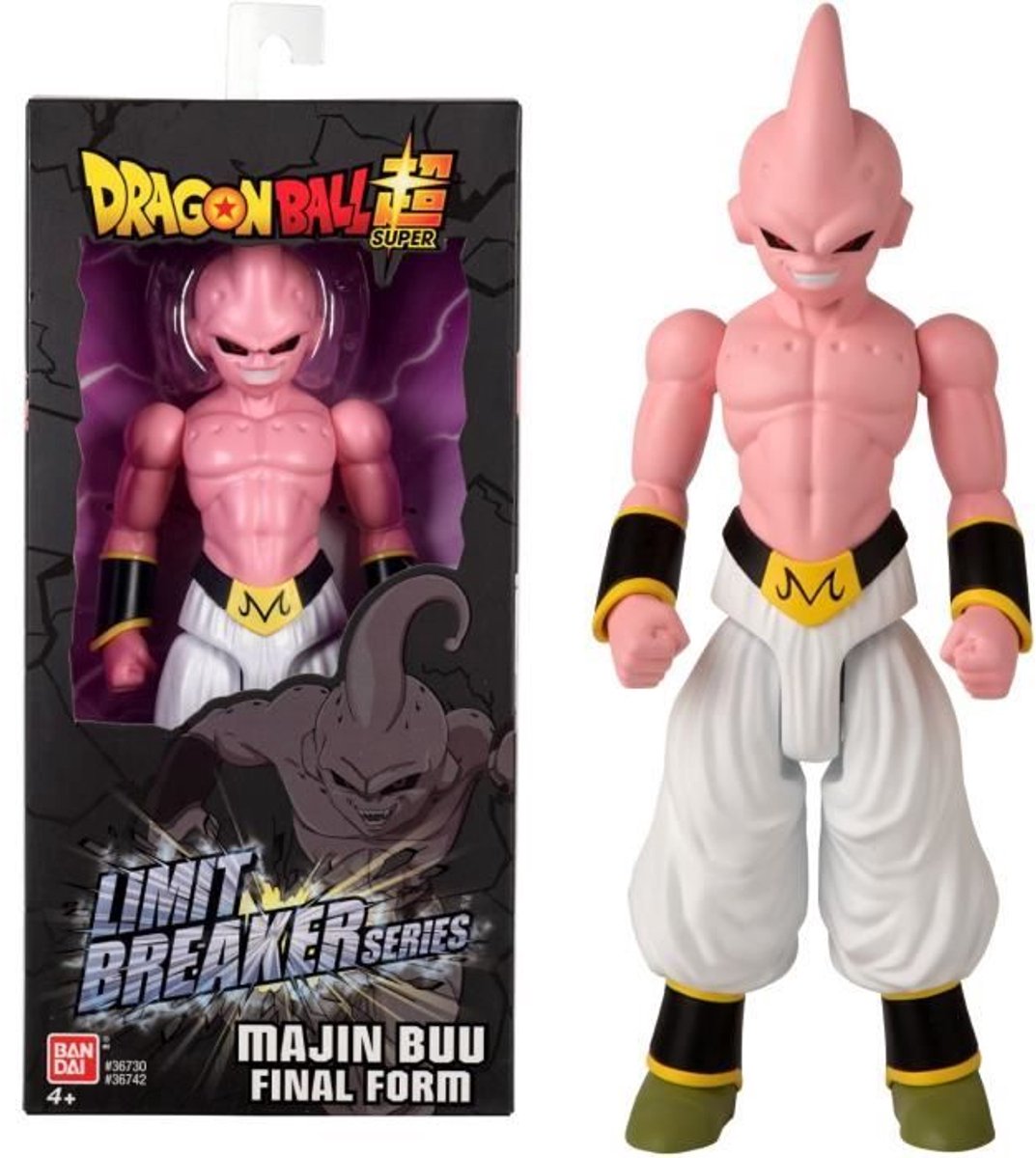 Bandai - dragon ball - giant limit breaker figuur - majin buu - officieel gelicenseerd - majin buu actiefiguur - 36742
