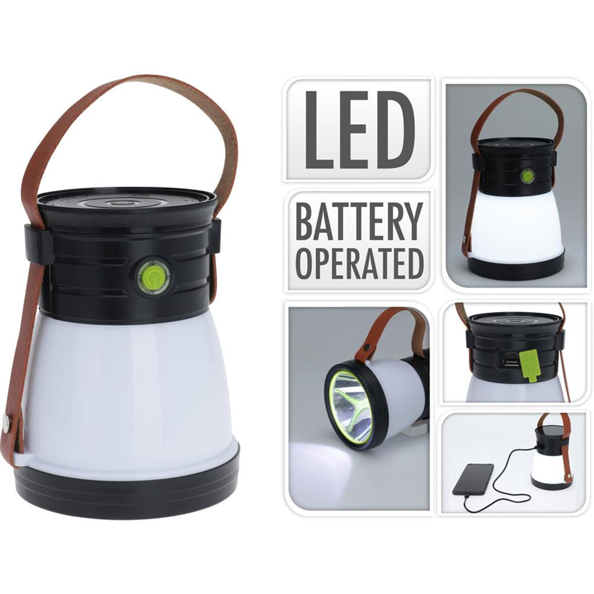 Redcliffs camping lamp rechargeable