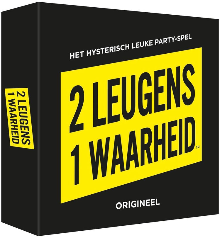 Hygge games - 2 leugens 1 waarheid - partyspel