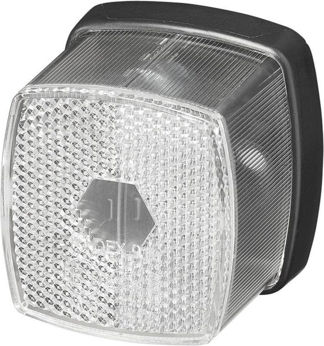 Proplus markeringslamp - zijlamp - contourverlichting - reflector - wit - 65 x 60 mm