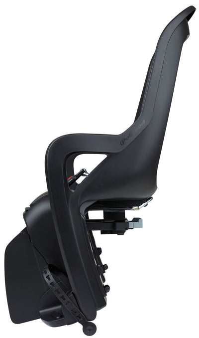 Polisport achterzitje groovy black serie mik-hd zwart