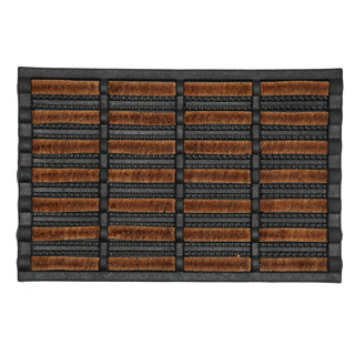 Deurmat mudbuster 40x60 cm rubber met kokos