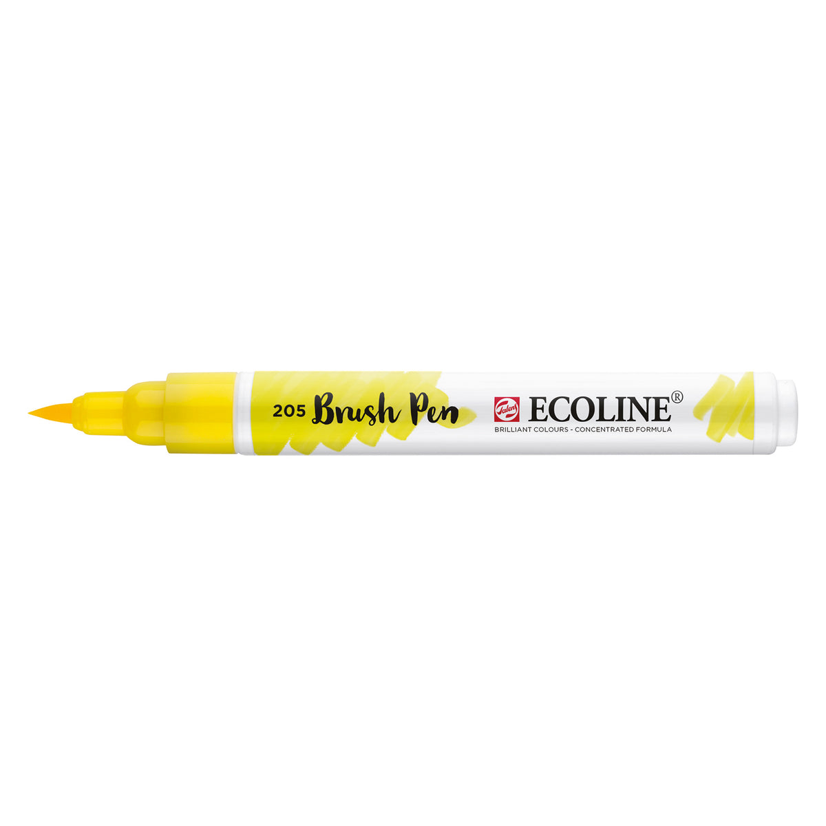 Ecoline • brush pen citroengeel 205
