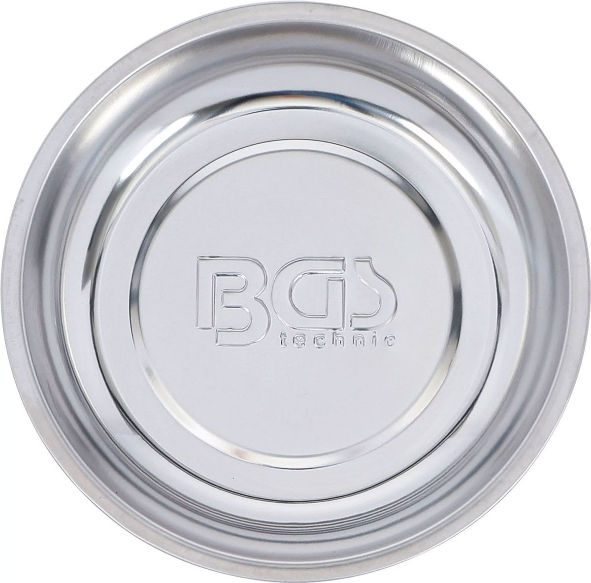 Bgs technic stainless steel magnetic retaining tray ø 150 mm