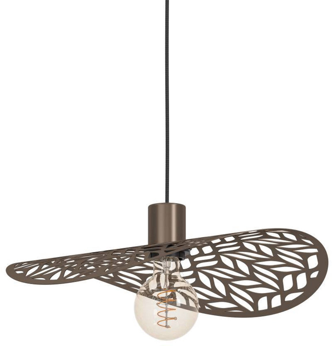 Eglo swaby hanglamp - e27 - ø 40 cm - brons