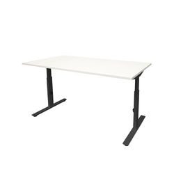 Bureau schaffenburg linesto plus wit zwart