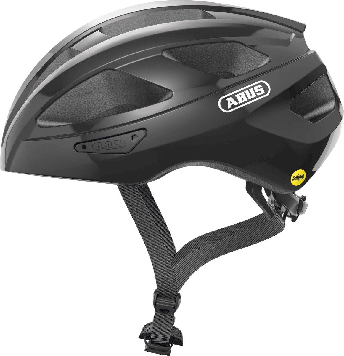 Abus helm MacatGoud MIPS shiny Zwart L 58-62cm