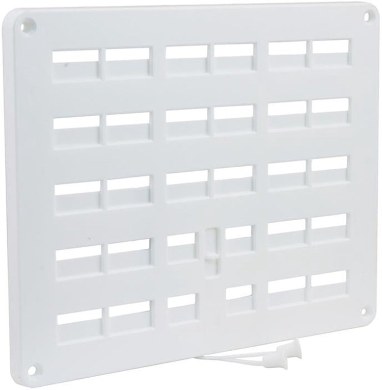 Star x starx luchtrooster met trekkoord - 200 x 250 mm - wit