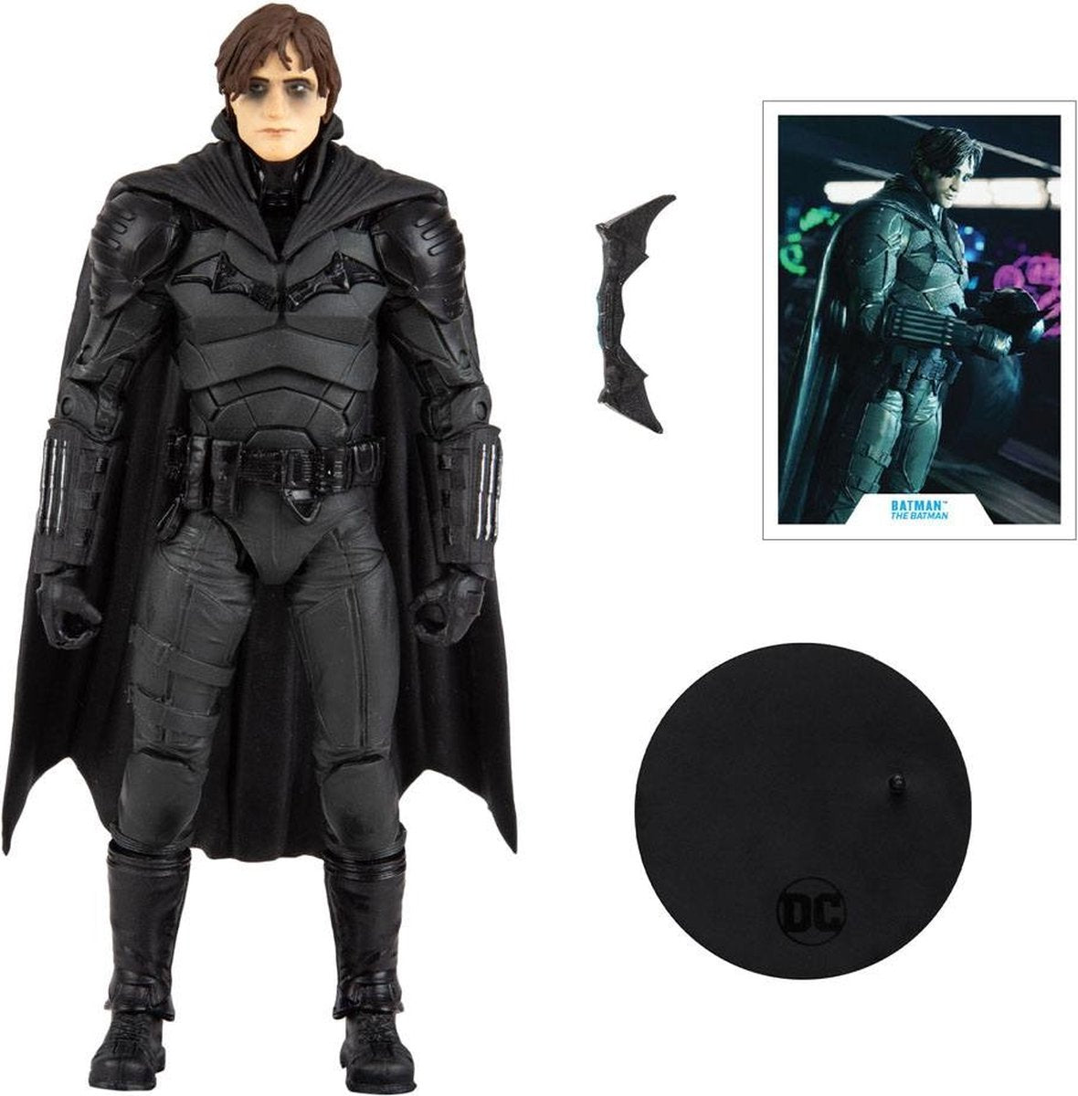 Mcfarlane toys dc multiverse action figure batman unmasked (the batman) 18 cm