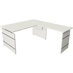 Bureau kerkmann 11464510 hoekbureau wit