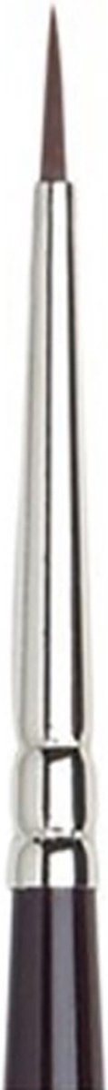 Winsor newton galeria - acrylverf penseel - ronde vorm - korte steel - no. 0 kwast - 1,2mm