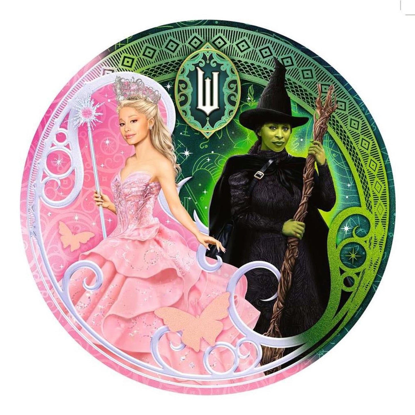 Ravensburger ronde puzzel wicked 500 stukjes