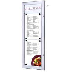Menubord showdown scz2xa4tled 3540 g zilver