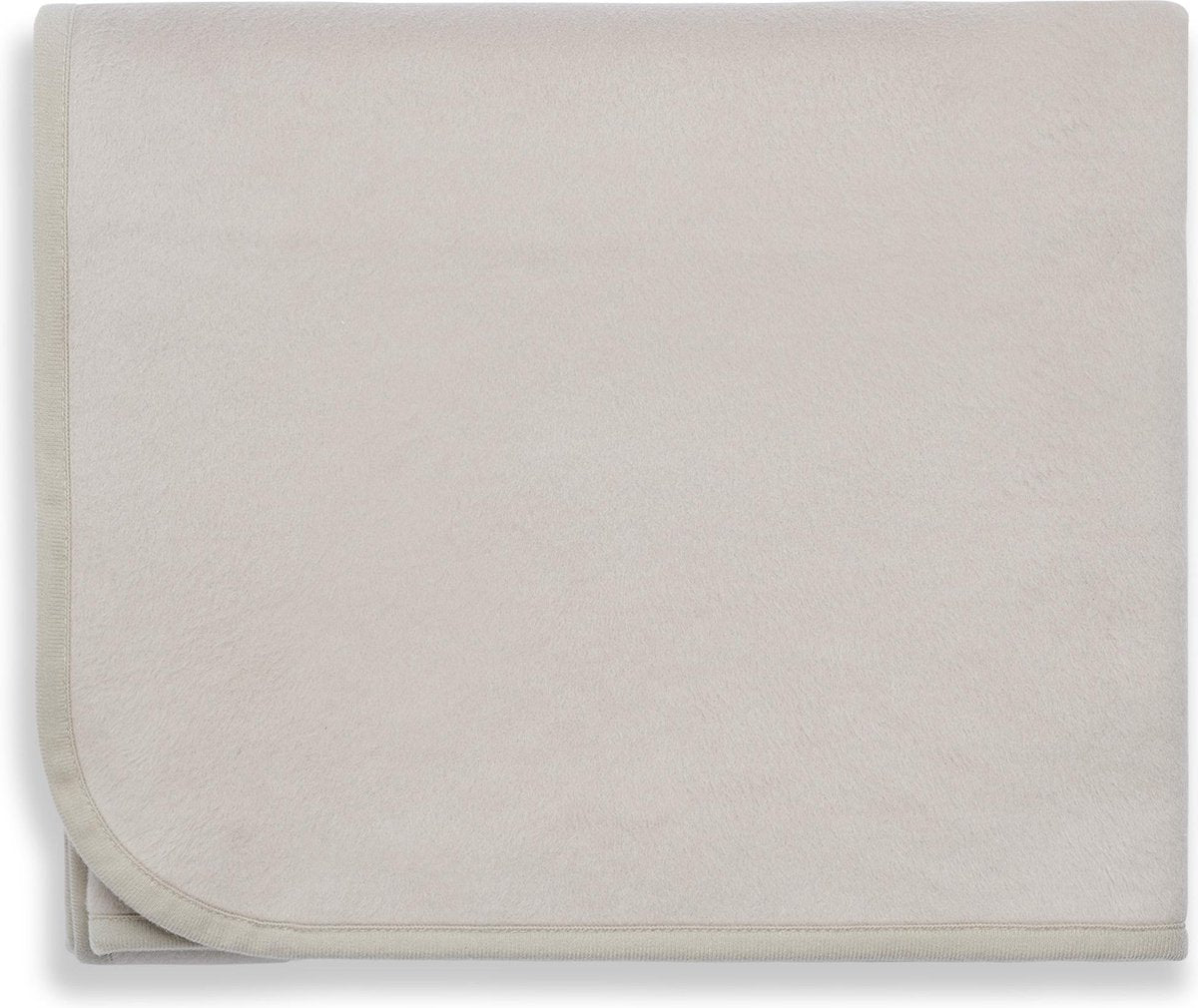 Jollein - deken ledikant 100x150cm - dekentje baby - nougat