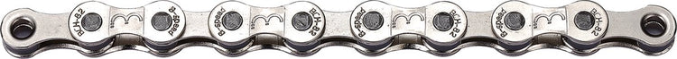 Bbb cycling powerline fietsketting – 8 speed fietsketting racefiets – 114 schakels – nikkel - bch-82